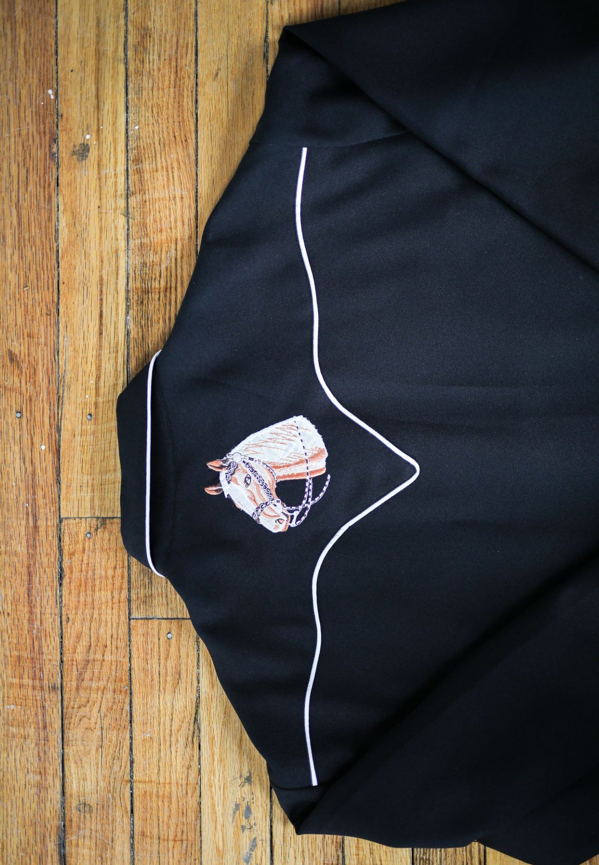 1950'S BLACK HORSE HEAD SHIRT XL/2XL