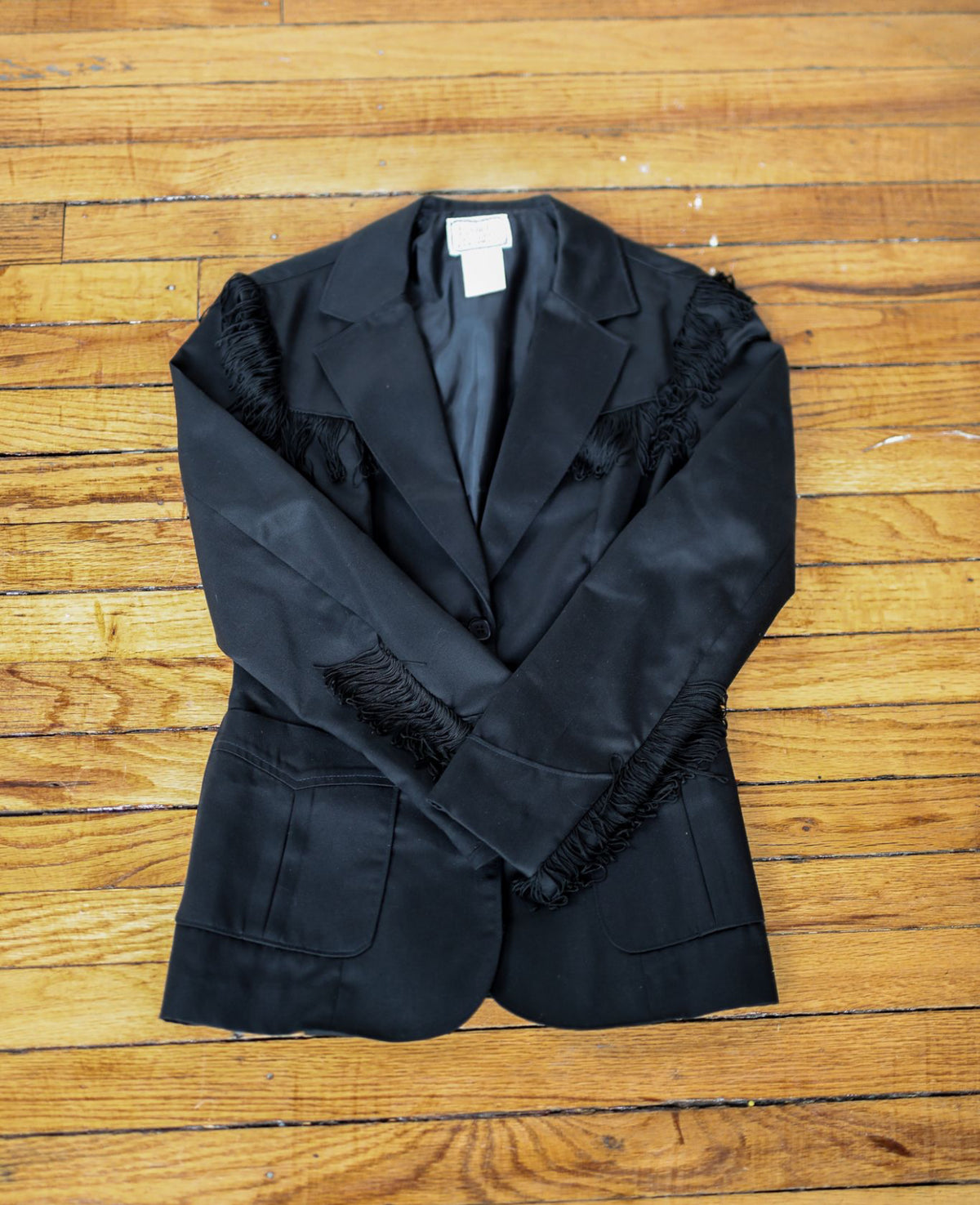 1970'S RODEO BLAZER WITH FRINGE SMALL / MEDIUM