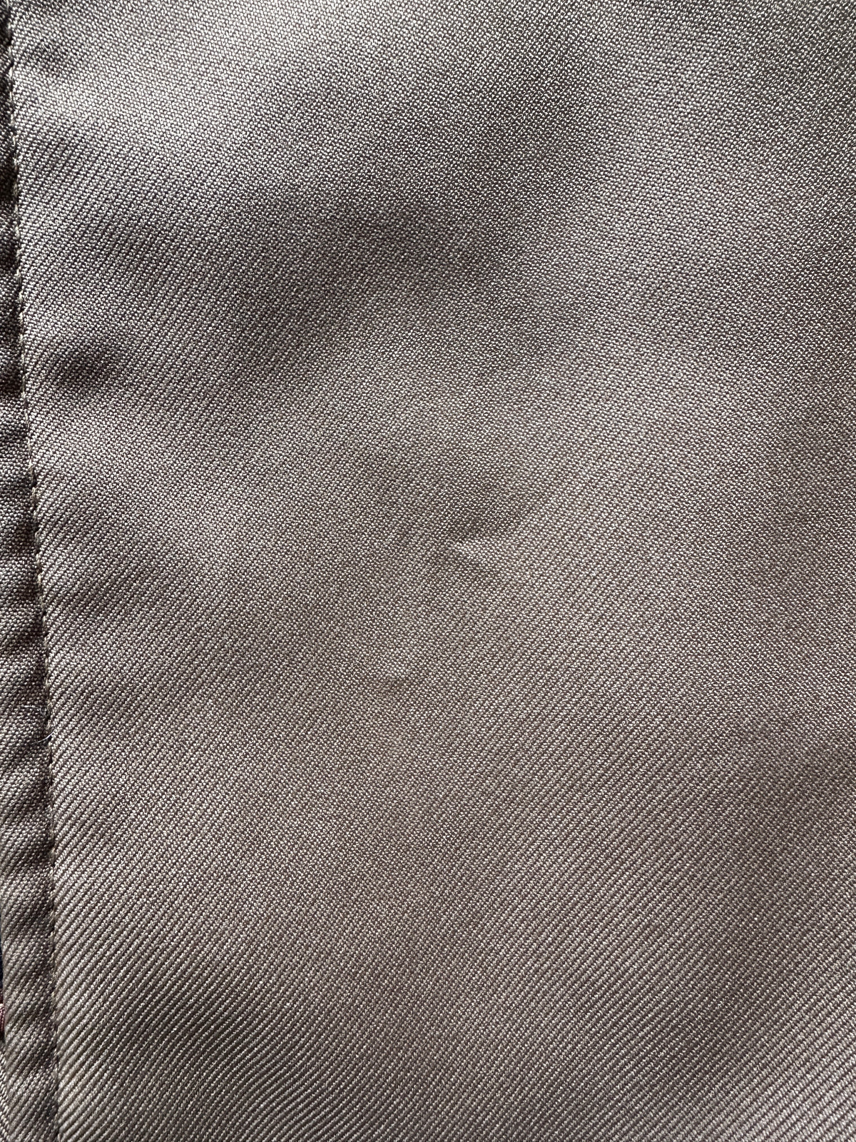 1960/70’S MENS LONG SHEARLING COLLAR OVER COAT - LARGE