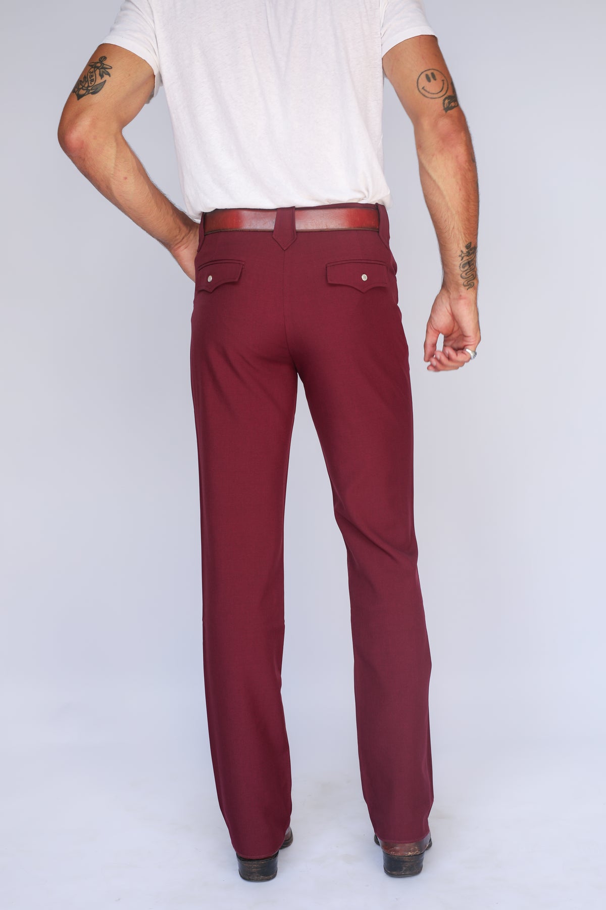 Calamity Men's Suit Maroon
