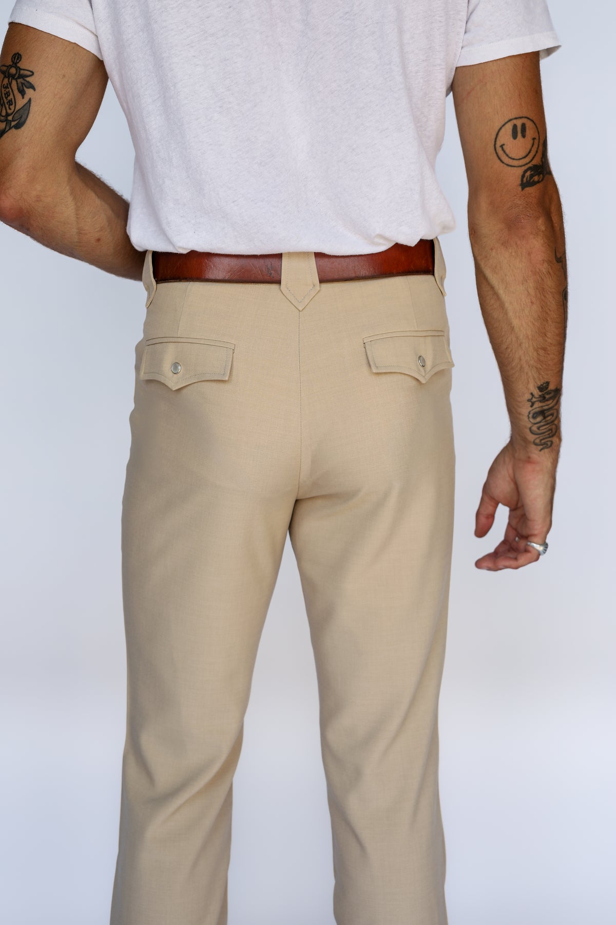 Calamity Men's Suit Tan