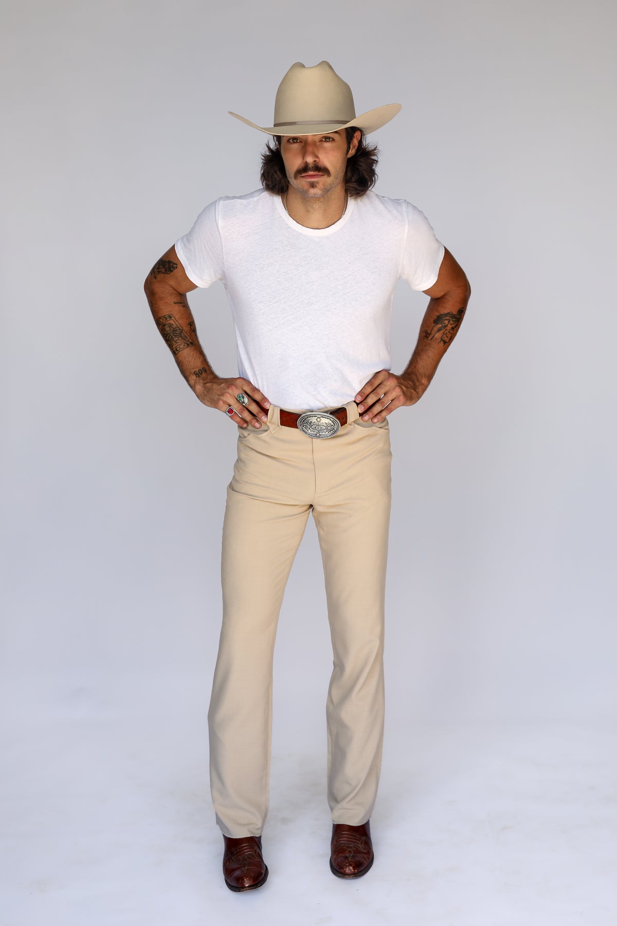 Calamity Men's Suit Tan