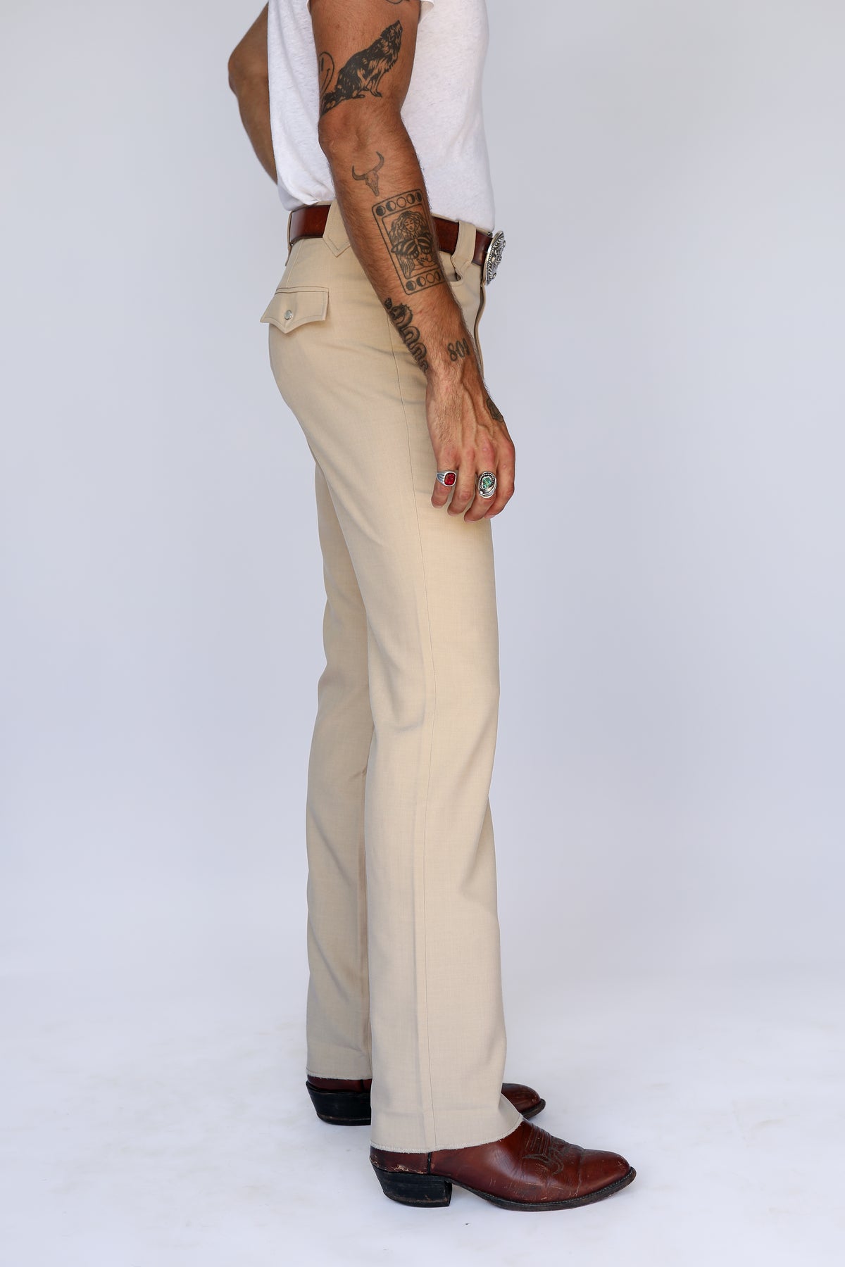 Calamity Men's Suit Tan