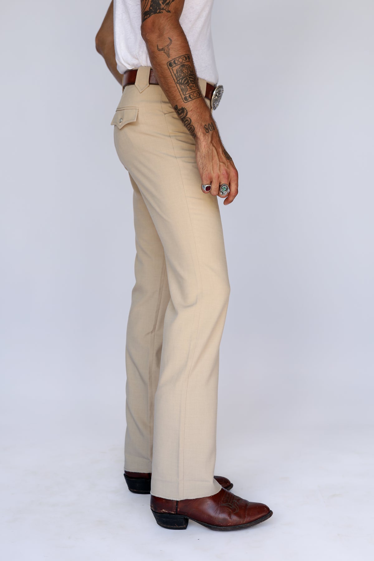 Calamity Men's Suit Tan