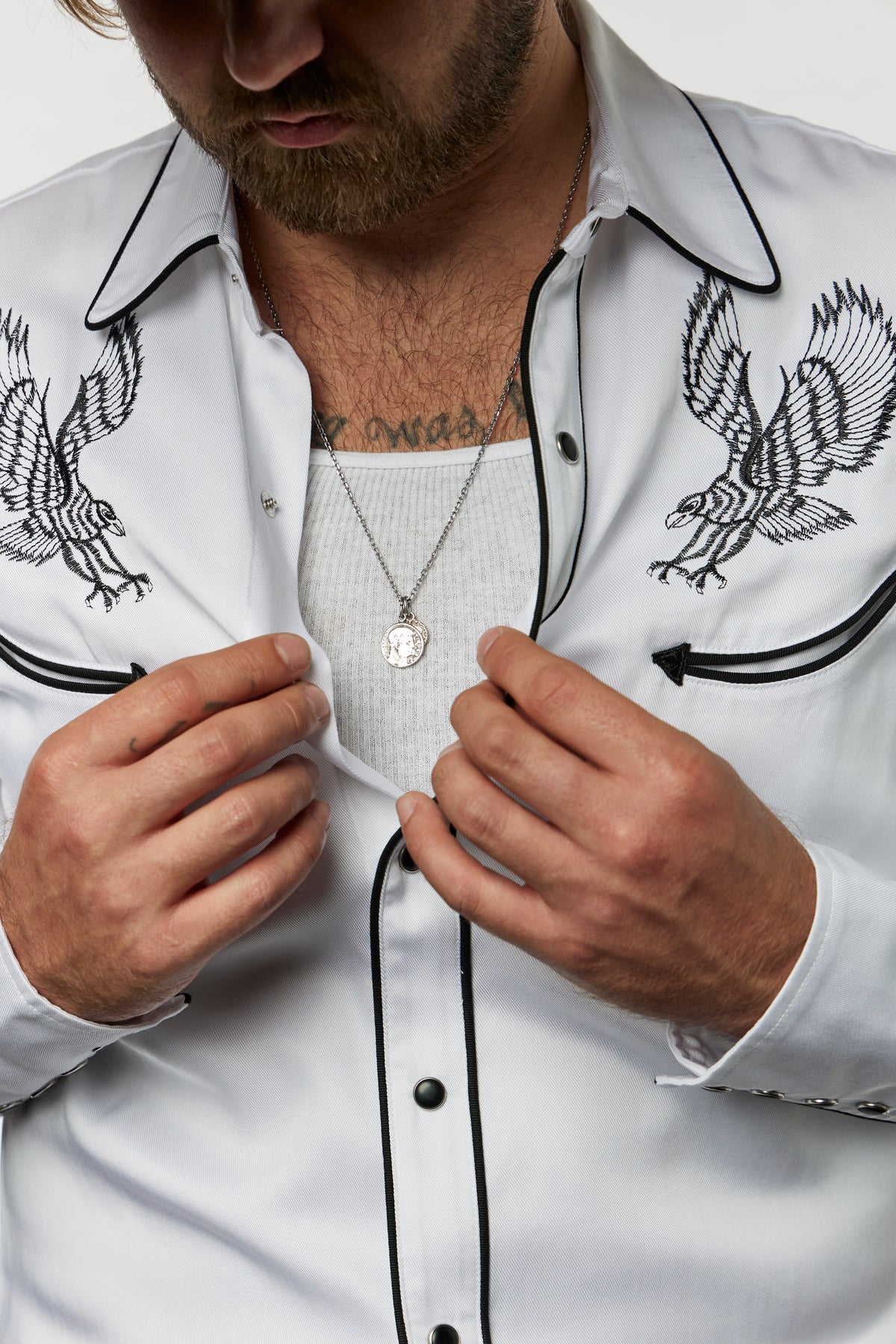 Double Eagle Shirt White