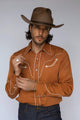 San Fernando Men's Shirt Burnt Orange