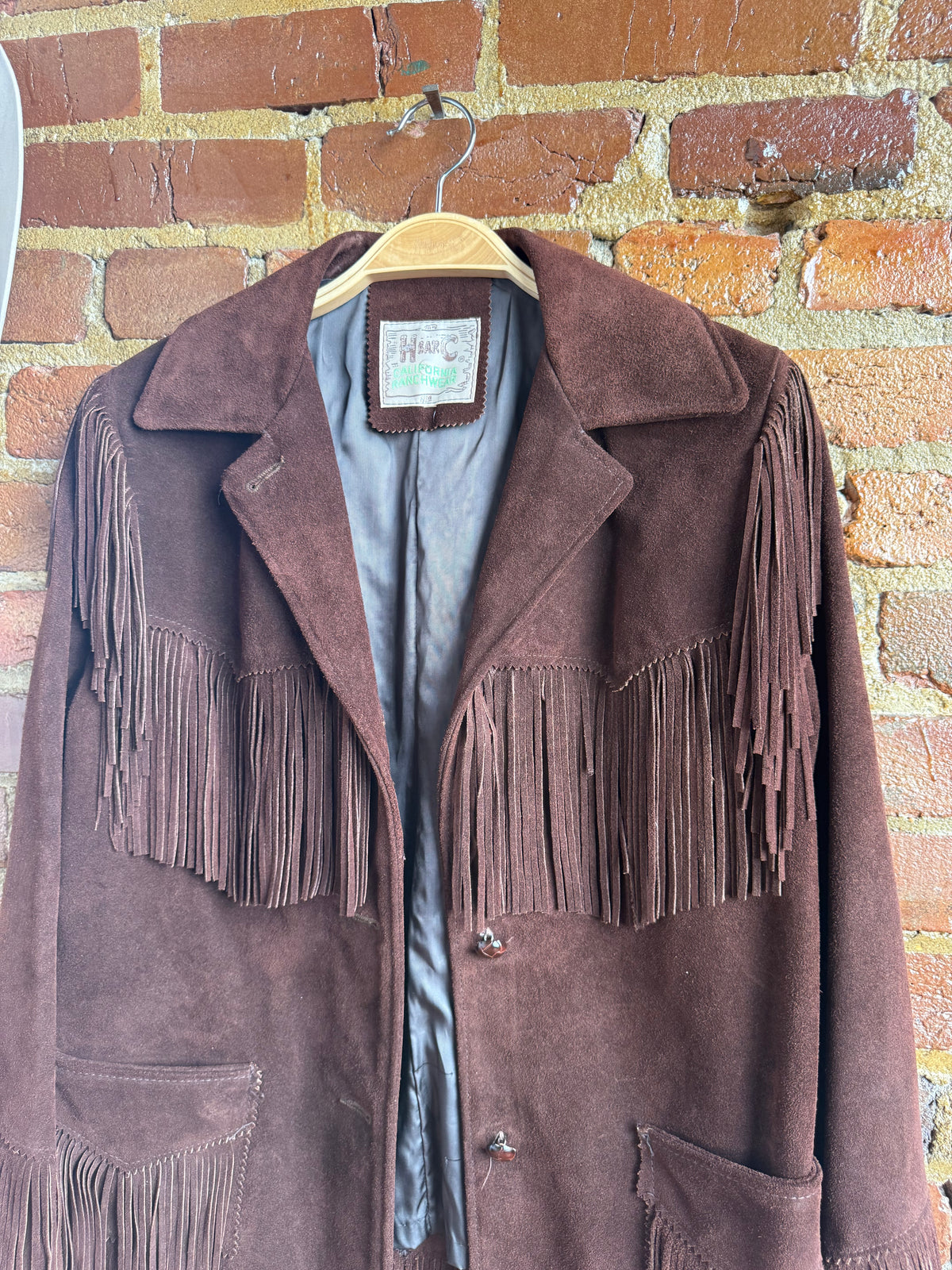 Archive 1960’s Fringe Suede Vintage Jacket