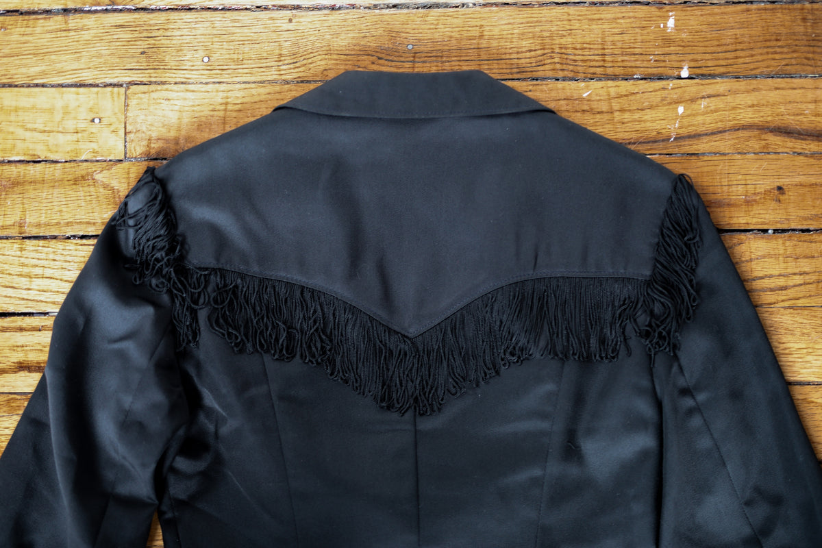 1970'S RODEO BLAZER WITH FRINGE SMALL / MEDIUM
