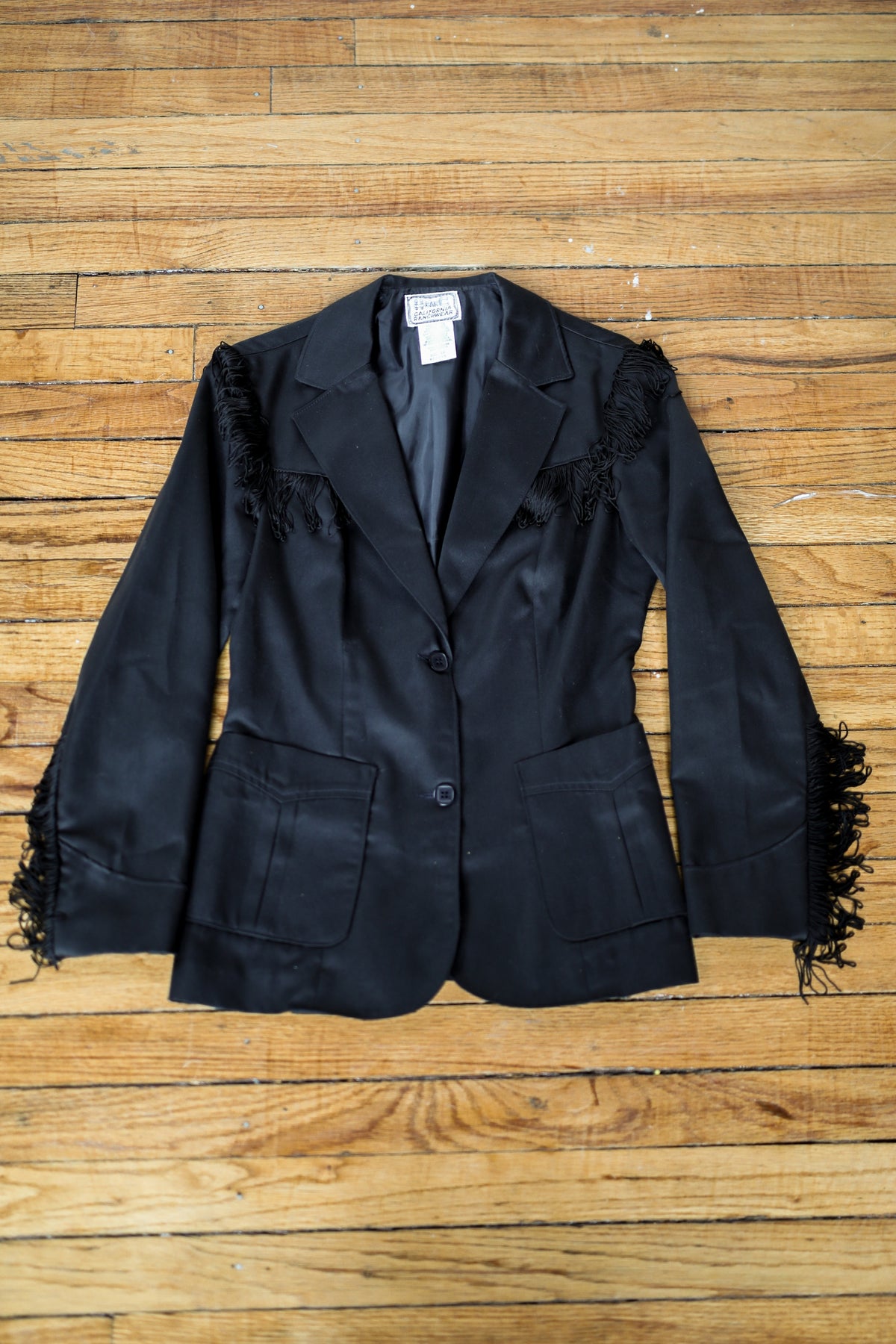 1970'S RODEO BLAZER WITH FRINGE SMALL / MEDIUM