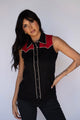 Atlanta Women's Shirt Black and Red