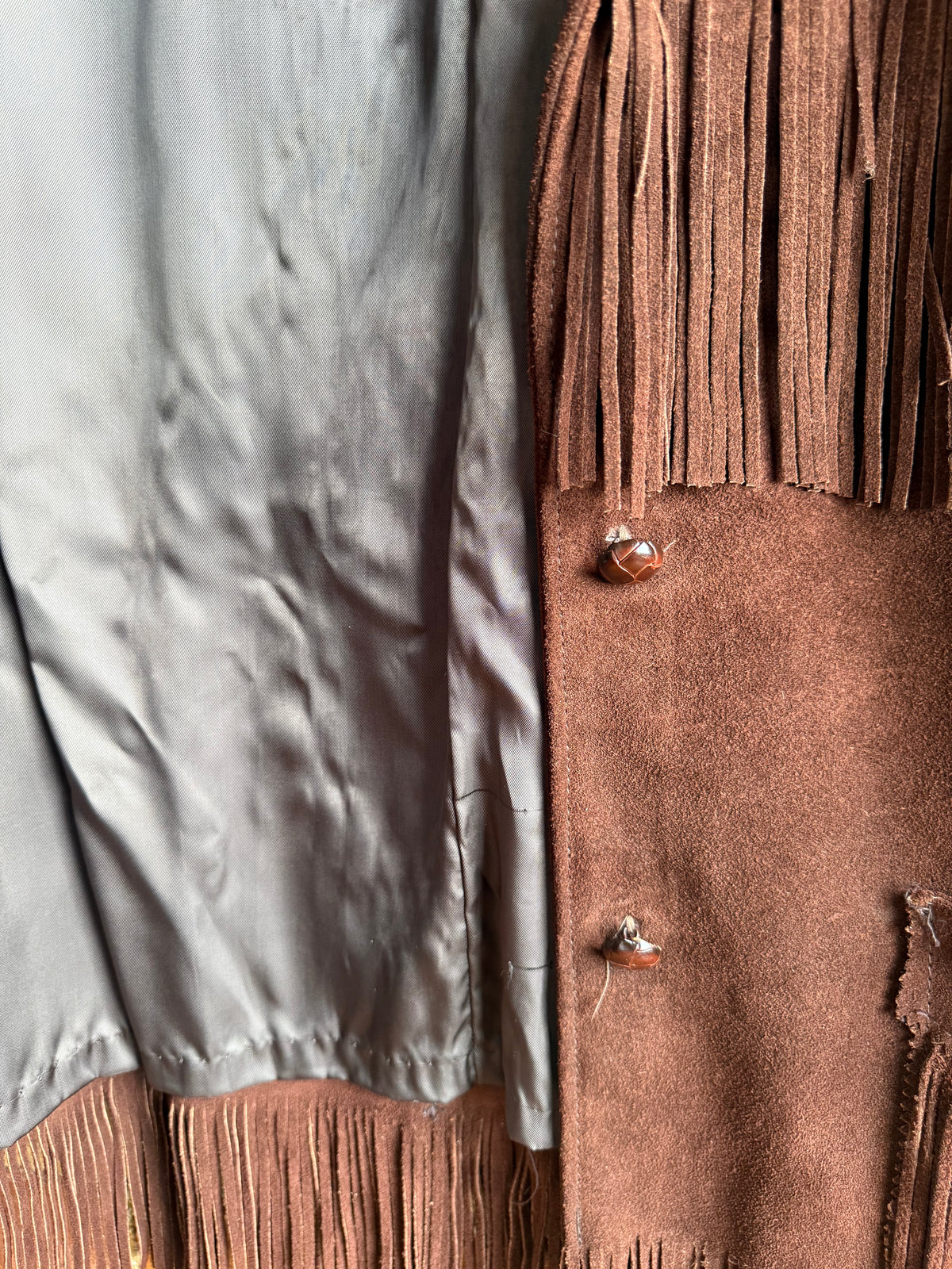 Archive 1960’s Fringe Suede Vintage Jacket