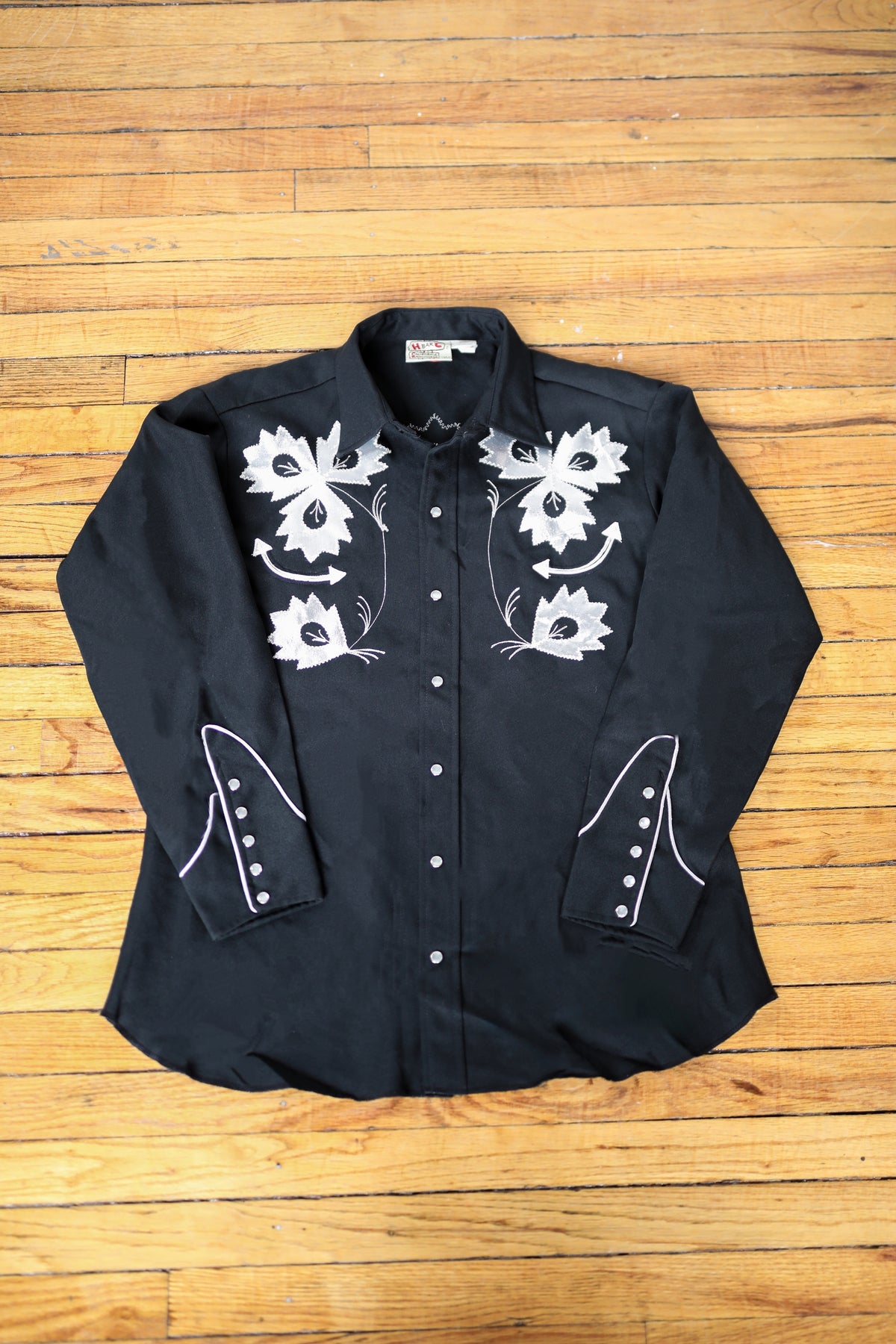 1970'S SILVERADO METALLIC POLY SHIRT SIZE XL