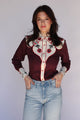 San Jose Women's Shirt Burgundy