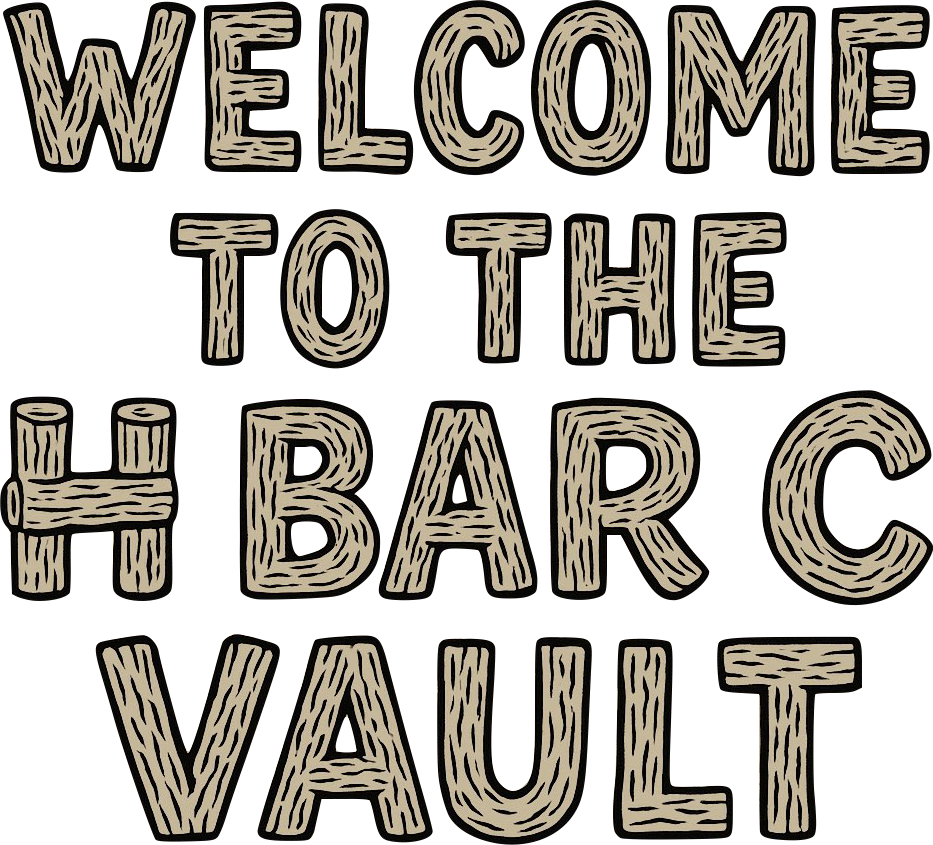 Welcome to the H Bar C Vintage Vault, a highly curated selection of vintage western pieces. 